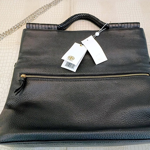 VERY RARE BRAND NEW Tory Burch Taylor Convertible Foldover Crossbody - Picture 5 of 16